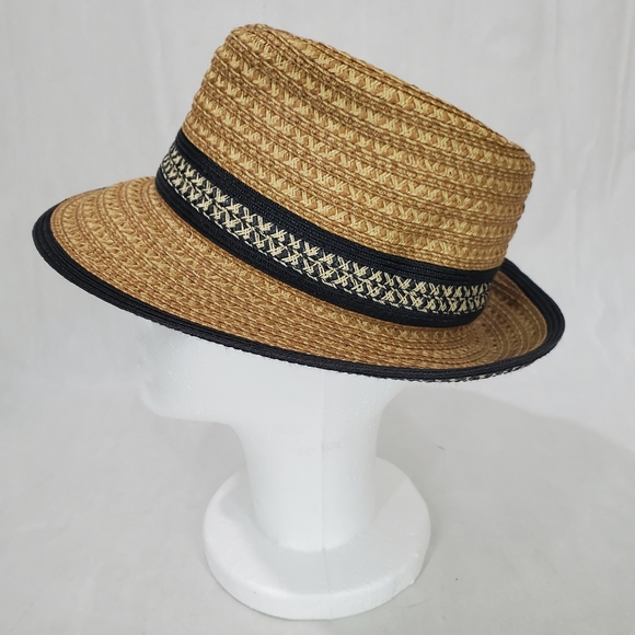 Eric Javits Squishee Straw Fedora - Picture 5 of 16